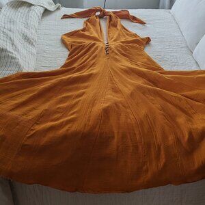 Free People Unforgettable Convertible Stripe Skirt Dress Size M. Never worn.